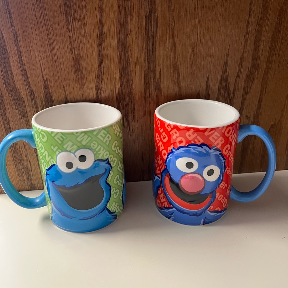 Sesame Street Mugs Set